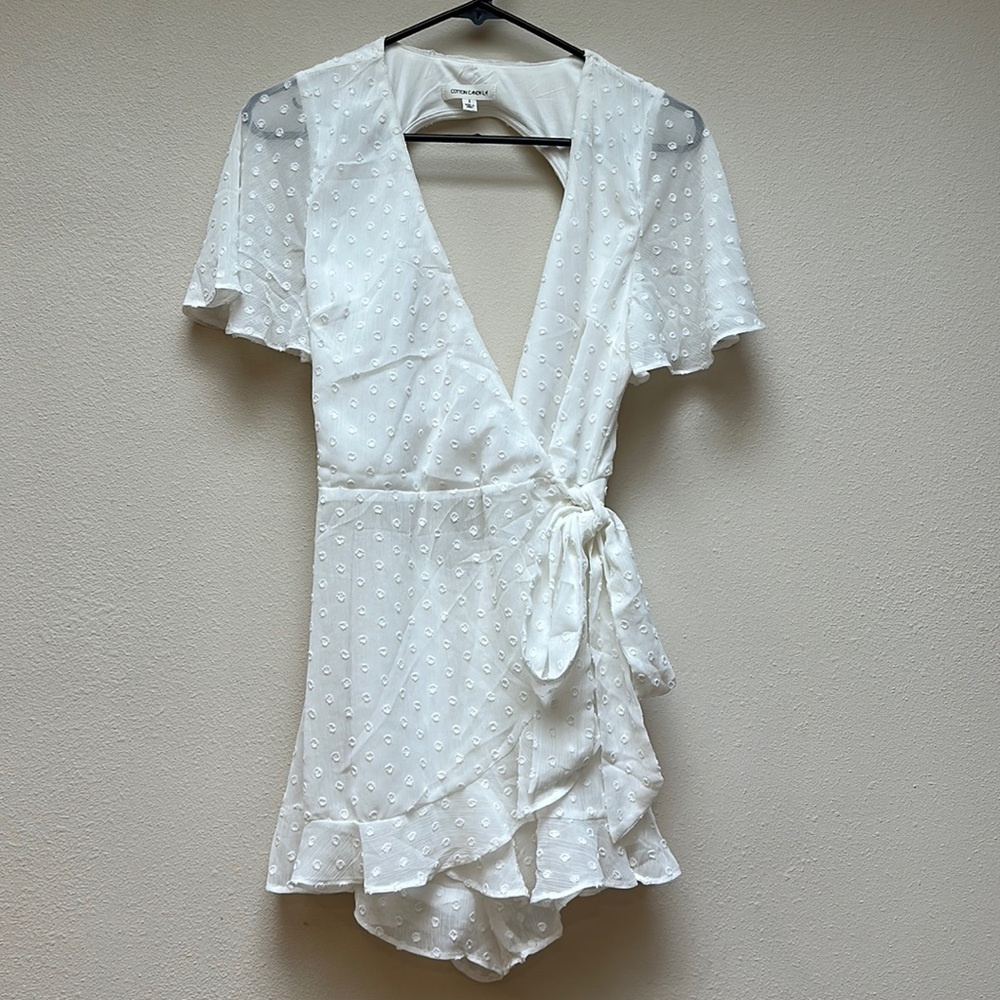 Cotton Candy Romper Dress